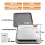 Heat Press 9 x 9 i bærbar Easy Press Sublimation Transfer DIY