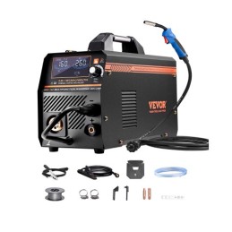 MIG Welder 160A Welding Machine 4-in-1 Gas/Flux Core MIG/Stick/Lift TIG