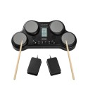 Electric Drum Set Tablet 4 Pads 163 Sounds Headphone Jack Stereo Speakers