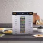 10 bakker Mad Dehydrator Machine Rustfrit Stål 1000W Jerky