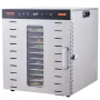 10 bakker Mad Dehydrator Machine Rustfrit Stål 1000W Jerky