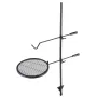 Swivel Campfire Grill Heavy Duty Steel Open Fire Cooking Grate Adjustable
