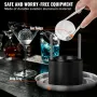 VEVOR Ice Ball Press, 2.4" Ice Ball Maker, Aircraft Al Alloy Ice Ball Press Kit for 60mm Ice Sphere, Ice Press with Tong and Dri