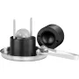 Ice Ball Press, 2.4" Ice Ball Maker, Aircraft Al Alloy Ice Ball Press Kit for 60mm Ice Sphere, Ice Press with Tong and Drip Tray