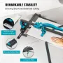 Manual Tile Cutter, 1200mm, Porcelain Ceramic Tile Cutter with Tungsten Carbide Cutting Wheel, Infrared Positioning, Anti-Skid F