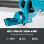 Manual Tile Cutter, 1200mm, Porcelain Ceramic Tile Cutter with Tungsten Carbide Cutting Wheel, Infrared Positioning, Anti-Skid F