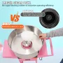 Commercial Candy Machine med Cart Sugar Floss Maker 1000W Party