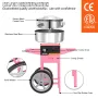 Commercial Candy Machine med Cart Sugar Floss Maker 1000W Party