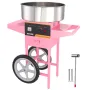 Commercial Candy Machine med Cart Sugar Floss Maker 1000W Party