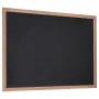 VEVOR Magnetic Chalk Board, Hanging Message Signs with Chalks, Vintage Chalkboard Sign, Rustic Brown Framed Calendar and Bulleti
