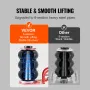 Triple Bag Air Jack 3 Ton/6600 lbs Pneumatic Jack for Car SUV Lifting