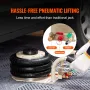 Air Jack, 3 Ton/6600 lbs Triple Bag Air Jack, Airbag Jack with Six Steel Pipes, Lift up to 17.7 inch/450 mm, 3-5 s Fast Lifting 