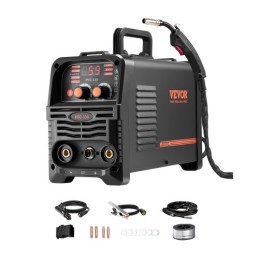 MiG Welder 130amp MIG Welding Machine 3-in-1 Flux Core MiG/Stick/Lift Tig