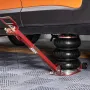 VEVOR Air Jack, 3 Ton/3000 kg Triple Bag Air Jack, Airbag Jack med seks stålrør, Løft op til 44,9 cm, 3-5 s Fast Lifting Pneu