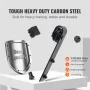 8FT Sliding Ladedør Hardware Kit, 149,7 kg Loading Heavy Duty