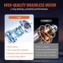 Cordless Pressure Washer, 652-PSI 1.0 GPM Portable Power Cleaner, Handheld High-Pressure Car Washer Gun with 4.0Ah Battery, Char