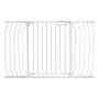 Baby Gate, 29.5"-51" Extra Wide, 30" High, Dog Gate for Stairs Doorways and House, Easy Step Walk Thru Auto Close Child Gate Pet