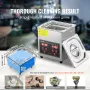 VEVOR Ultrasonic Cleaner med Digital Timer & Heater, Professionel Ultra Sonic Smykkerenser, Rustfrit Stål Opvarmet Rengøring