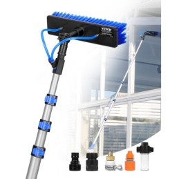 Water Fed Pole Kit 6m Solar Panel Cleaning Pole with Extendable Handle