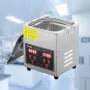 Ultrasonic Cleaner with Digital Timer & Heater, Professional Ultra Sonic Jewelry Cleaner, Stainless Steel Heated Cleaning Machin