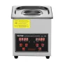 VEVOR Ultrasonic Cleaner med Digital Timer & Heater, Professionel Ultra Sonic Smykkerenser, Rustfrit Stål Opvarmet Rengøring