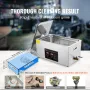 VEVOR Ultrasonic Cleaner with Digital Timer & Heater, Professional Ultra Sonic Jewelry Cleaner, Stainless Steel Heated Cleaning 