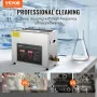 VEVOR Ultrasonic Cleaner with Digital Timer & Heater, Professional Ultra Sonic Jewelry Cleaner, Stainless Steel Heated Cleaning 