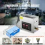 VEVOR Ultrasonic Cleaner with Digital Timer & Heater, Professional Ultra Sonic Jewelry Cleaner, Stainless Steel Heated Cleaning 