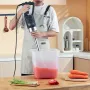 Commercial Immersion Blender, 750 Watt Heavy Duty Hand Mixer, Variable Speed Kitchen Stick Mixer with 304 Stainless Steel Blade,