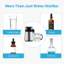 4L Water Distiller Purifier Machine Countertop Stainless Steel Interior