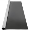 Dance Floor, 6.6x3.9ft Dance Floor Roll, 0.06in Thick PVC Vinyl Dance Floor, Black/Grey Reversible Portable Dance Floor,