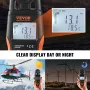 Bluetooth håndholdt vindmåler, 14℉-140℉, Digital
