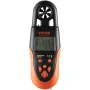 VEVOR Bluetooth håndholdt vindmåler, 14℉-140℉, Digital vindhastighedsmåler med LED-baggrundsbelysningsskærm, Måler vindhastighed