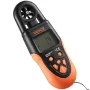 VEVOR Bluetooth Handheld Anemometer, 14℉-140℉, Digital Wind Speed Meter Gauge with LED Backlight Screen, Measures Wind Velocity 
