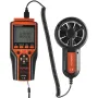 VEVOR Split Handheld Anemometer, 14℉-140℉, Digital Wind Speed CFM Meter Gauge with LED Backlight Screen, Measures Wind Velocity 