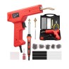 Plastic Welder Kit 100W Plastic Welder Gun and Iron 1000 Staples&60 Rods