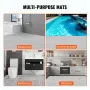 Interlocking Drainage Floor Mat 30.5 x 30.5 cm PVC Non-Slip Floor Tiles 12 Pack