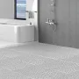 sammenlåsende drængulvmåtte 30,5 x 30,5 cm PVC skridsikre