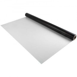 Dance Floor, 6.6x23ft Dance Floor Roll, 0.06in Thick PVC Vinyl Dance Floor, Black/White Reversible Portable Dance Floor,