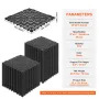 Modular Interlocking Pude, 50 Pack 30 x 30 cm Splejsning