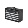 Tool Box 20.5-inch Portable Metal Tool Box with 4 Drawers Tool Organizer