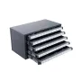 Drill Bit Dispenser Cabinet, Five-Drawer Drill Bit Organizer Cabinet for 1 to 60 Steel Drill Dispenser Organizer Cabinet with La