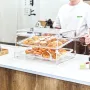 Pastry Display Case, 2-Etagers Commercial Border Top Bagery