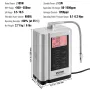 Alkaline Water Ionizer Machine, pH 3.5-10.5 Alkaline Acidic Hydrogen Water Purifier, 7 Water Settings Home Filtration System, Up
