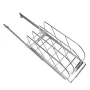 Pan and Pot Rack, Expandable Pull Out Under Cabinet Organizer, Cookie Sheet Baking Pans tray Organization, Adjustable Wire Divid