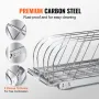 VEVOR Pan and Pot Rack, Expandable Pull Out Under Cabinet Organizer, Cookie Sheet Baking Pans tray Organization, Adjustable Wire