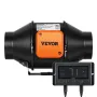 4 tommer inline duct fan HVAC udstødning blæser sæt EC variabel