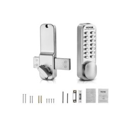 Mechanical Keyless Entry Door Lock 14 Key Mechanical Door Lock Single-Side