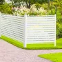 48" B x 48" H Vinyl Privacy Hegn Paneler, Air Conditioner Hegn