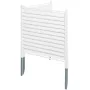 48" W x 48" H Vinyl Privacy Fence Panels, Air Conditioner Fence, Outdoor Privacy Screens for Trash Can, Pool Equipment Enclosure